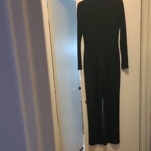 Black Long Sleeve Jumpsuit